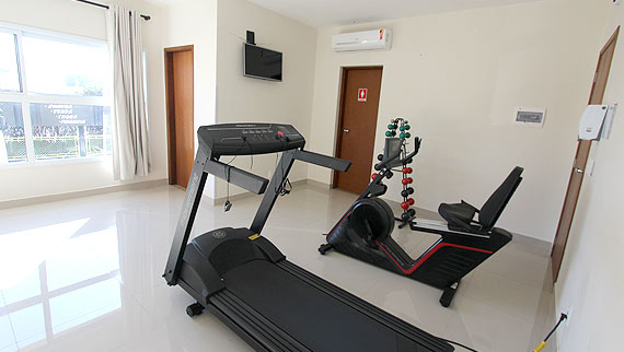 Vista da Cidade - Sala Fitness - Avaré Plaza Hotel